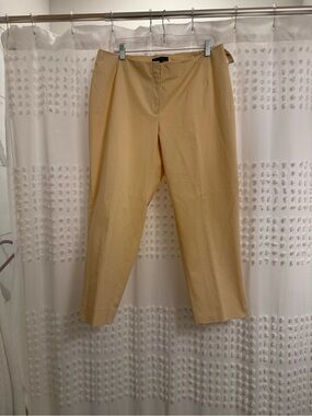 NWT Lafayette 148 Tan Chinos - Straight Leg Work Pant